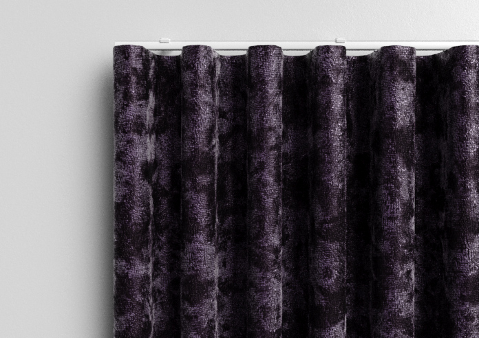 Cyrus Crushed Velvet, Deep Purple - Made to Measure Curtains - Image 13